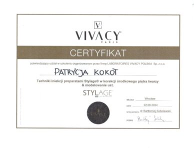 Patrycja Kokot Techniki Iniekcji preparatami stylage Patrycja Kokot Techniki Iniekcji preparatami stylage